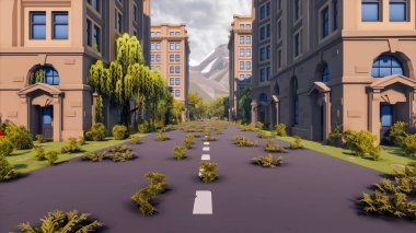 Sürdürülebilir kalkınma hedefleri için grafiksel kaynaklar biyolojik çeşitlilik büyüyen bir ekonomi ve ekoloji 3D yorumlama ve düşük polyester