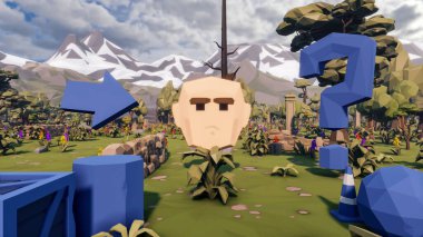 Sürdürülebilir kalkınma hedefleri için grafiksel kaynaklar biyolojik çeşitlilik büyüyen bir ekonomi ve ekoloji 3D yorumlama ve düşük polyester