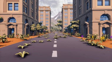 Sürdürülebilir kalkınma hedefleri için grafiksel kaynaklar biyolojik çeşitlilik büyüyen bir ekonomi ve ekoloji 3D yorumlama ve düşük polyester