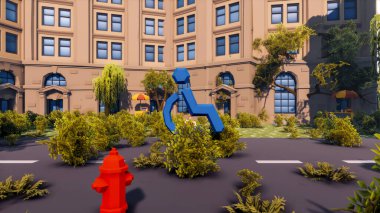 Sürdürülebilir kalkınma hedefleri için grafiksel kaynaklar biyolojik çeşitlilik büyüyen bir ekonomi ve ekoloji 3D yorumlama ve düşük polyester