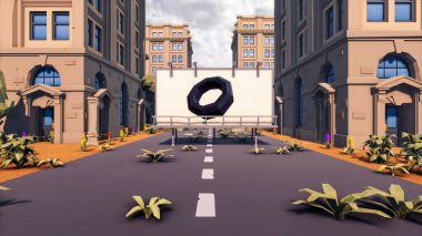 Sürdürülebilir kalkınma hedefleri için grafiksel kaynaklar biyolojik çeşitlilik büyüyen bir ekonomi ve ekoloji 3D yorumlama ve düşük polyester