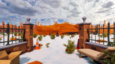 Sürdürülebilir kalkınma hedefleri için grafiksel kaynaklar biyolojik çeşitlilik büyüyen bir ekonomi ve ekoloji 3D yorumlama ve düşük polyester