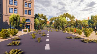 Sürdürülebilir kalkınma hedefleri için grafiksel kaynaklar biyolojik çeşitlilik büyüyen bir ekonomi ve ekoloji 3D yorumlama ve düşük polyester