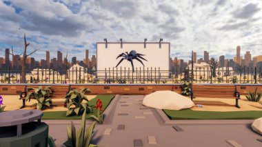 Sürdürülebilir kalkınma hedefleri için grafiksel kaynaklar biyolojik çeşitlilik büyüyen bir ekonomi ve ekoloji 3D yorumlama ve düşük polyester