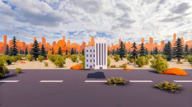 Sürdürülebilir kalkınma hedefleri için grafiksel kaynaklar biyolojik çeşitlilik büyüyen bir ekonomi ve ekoloji 3D yorumlama ve düşük polyester