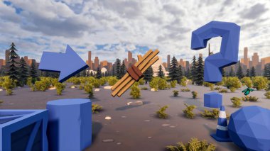 Sürdürülebilir kalkınma hedefleri için grafiksel kaynaklar biyolojik çeşitlilik büyüyen bir ekonomi ve ekoloji 3D yorumlama ve düşük polyester