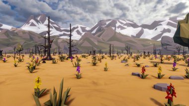 Sürdürülebilir kalkınma hedefleri için grafiksel kaynaklar biyolojik çeşitlilik büyüyen bir ekonomi ve ekoloji 3D yorumlama ve düşük polyester