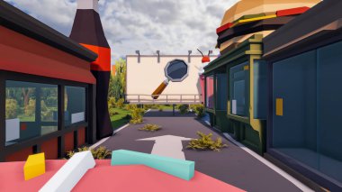 Sürdürülebilir kalkınma hedefleri için grafiksel kaynaklar biyolojik çeşitlilik büyüyen bir ekonomi ve ekoloji 3D yorumlama ve düşük polyester