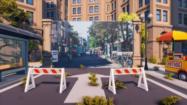 Sürdürülebilir kalkınma hedefleri için grafiksel kaynaklar biyolojik çeşitlilik büyüyen bir ekonomi ve ekoloji 3D yorumlama ve düşük polyester