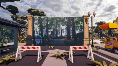 Sürdürülebilir kalkınma hedefleri için grafiksel kaynaklar biyolojik çeşitlilik büyüyen bir ekonomi ve ekoloji 3D yorumlama ve düşük polyester