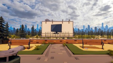 Sürdürülebilir kalkınma hedefleri için grafiksel kaynaklar biyolojik çeşitlilik büyüyen bir ekonomi ve ekoloji 3D yorumlama ve düşük polyester