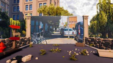 Sürdürülebilir kalkınma hedefleri için grafiksel kaynaklar biyolojik çeşitlilik büyüyen bir ekonomi ve ekoloji 3D yorumlama ve düşük polyester