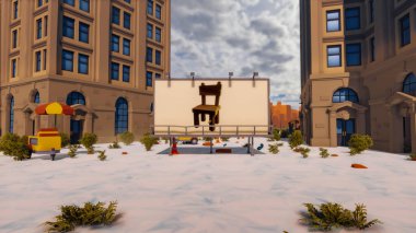 Sürdürülebilir kalkınma hedefleri için grafiksel kaynaklar biyolojik çeşitlilik büyüyen bir ekonomi ve ekoloji 3D yorumlama ve düşük polyester