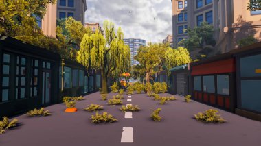 Sürdürülebilir kalkınma hedefleri için grafiksel kaynaklar biyolojik çeşitlilik büyüyen bir ekonomi ve ekoloji 3D yorumlama ve düşük polyester