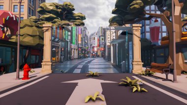 Sürdürülebilir kalkınma hedefleri için grafiksel kaynaklar biyolojik çeşitlilik büyüyen bir ekonomi ve ekoloji 3D yorumlama ve düşük polyester