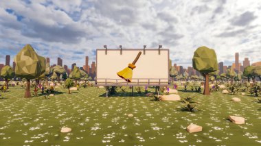 Sürdürülebilir kalkınma hedefleri için grafiksel kaynaklar biyolojik çeşitlilik büyüyen bir ekonomi ve ekoloji 3D yorumlama ve düşük polyester