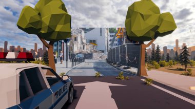 Sürdürülebilir kalkınma hedefleri için grafiksel kaynaklar biyolojik çeşitlilik büyüyen bir ekonomi ve ekoloji 3D yorumlama ve düşük polyester