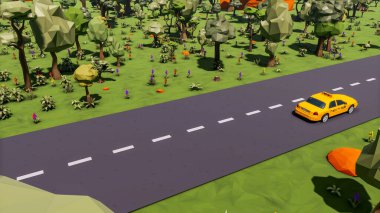 Sürdürülebilir kalkınma hedefleri için grafiksel kaynaklar biyolojik çeşitlilik büyüyen bir ekonomi ve ekoloji 3D yorumlama ve düşük polyester