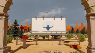 Sürdürülebilir kalkınma hedefleri için grafiksel kaynaklar biyolojik çeşitlilik büyüyen bir ekonomi ve ekoloji 3D yorumlama ve düşük polyester