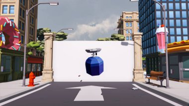 Sürdürülebilir kalkınma hedefleri için grafiksel kaynaklar biyolojik çeşitlilik büyüyen bir ekonomi ve ekoloji 3D yorumlama ve düşük polyester