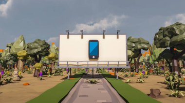 Sürdürülebilir kalkınma hedefleri için grafiksel kaynaklar biyolojik çeşitlilik büyüyen bir ekonomi ve ekoloji 3D yorumlama ve düşük polyester