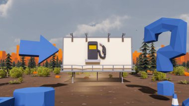 Sürdürülebilir kalkınma hedefleri için grafiksel kaynaklar biyolojik çeşitlilik büyüyen bir ekonomi ve ekoloji 3D yorumlama ve düşük polyester