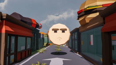 Sürdürülebilir kalkınma hedefleri için grafiksel kaynaklar biyolojik çeşitlilik büyüyen bir ekonomi ve ekoloji 3D yorumlama ve düşük polyester