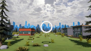 Sürdürülebilir kalkınma hedefleri için grafiksel kaynaklar biyolojik çeşitlilik büyüyen bir ekonomi ve ekoloji 3D yorumlama ve düşük polyester