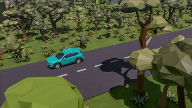 Sürdürülebilir kalkınma hedefleri için grafiksel kaynaklar biyolojik çeşitlilik büyüyen bir ekonomi ve ekoloji 3D yorumlama ve düşük polyester