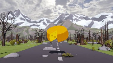 Sürdürülebilir kalkınma hedefleri için grafiksel kaynaklar biyolojik çeşitlilik büyüyen bir ekonomi ve ekoloji 3D yorumlama ve düşük polyester