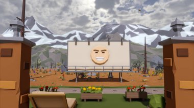 Sürdürülebilir kalkınma hedefleri için grafiksel kaynaklar biyolojik çeşitlilik büyüyen bir ekonomi ve ekoloji 3D yorumlama ve düşük polyester