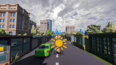 Sürdürülebilir kalkınma hedefleri için grafiksel kaynaklar biyolojik çeşitlilik büyüyen bir ekonomi ve ekoloji 3D yorumlama ve düşük polyester