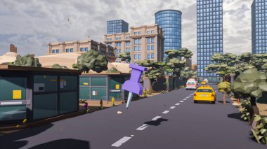 Sürdürülebilir kalkınma hedefleri için grafiksel kaynaklar biyolojik çeşitlilik büyüyen bir ekonomi ve ekoloji 3D yorumlama ve düşük polyester