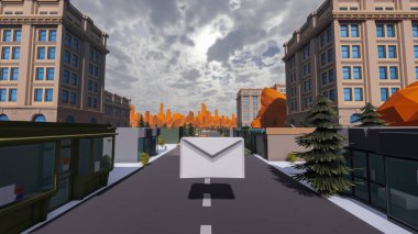 Sürdürülebilir kalkınma hedefleri için grafiksel kaynaklar biyolojik çeşitlilik büyüyen bir ekonomi ve ekoloji 3D yorumlama ve düşük polyester