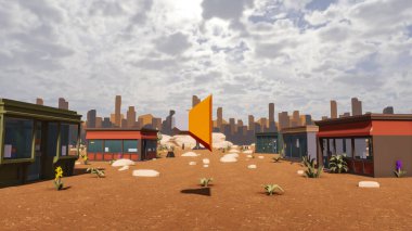 Sürdürülebilir kalkınma hedefleri için grafiksel kaynaklar biyolojik çeşitlilik büyüyen bir ekonomi ve ekoloji 3D yorumlama ve düşük polyester