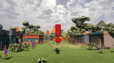 Sürdürülebilir kalkınma hedefleri için grafiksel kaynaklar biyolojik çeşitlilik büyüyen bir ekonomi ve ekoloji 3D yorumlama ve düşük polyester