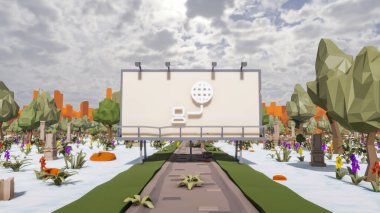 Sürdürülebilir kalkınma hedefleri için grafiksel kaynaklar biyolojik çeşitlilik büyüyen bir ekonomi ve ekoloji 3D yorumlama ve düşük polyester