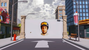 Sürdürülebilir kalkınma hedefleri için grafiksel kaynaklar biyolojik çeşitlilik büyüyen bir ekonomi ve ekoloji 3D yorumlama ve düşük polyester