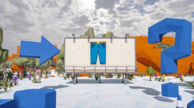 Sürdürülebilir kalkınma hedefleri için grafiksel kaynaklar biyolojik çeşitlilik büyüyen bir ekonomi ve ekoloji 3D yorumlama ve düşük polyester