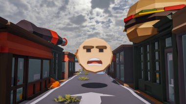 Sürdürülebilir kalkınma hedefleri için grafiksel kaynaklar biyolojik çeşitlilik büyüyen bir ekonomi ve ekoloji 3D yorumlama ve düşük polyester