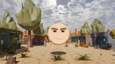 Sürdürülebilir kalkınma hedefleri için grafiksel kaynaklar biyolojik çeşitlilik büyüyen bir ekonomi ve ekoloji 3D yorumlama ve düşük polyester