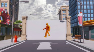 Sürdürülebilir kalkınma hedefleri için grafiksel kaynaklar biyolojik çeşitlilik büyüyen bir ekonomi ve ekoloji 3D yorumlama ve düşük polyester