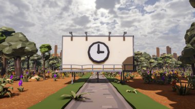 Sürdürülebilir kalkınma hedefleri için grafiksel kaynaklar biyolojik çeşitlilik büyüyen bir ekonomi ve ekoloji 3D yorumlama ve düşük polyester