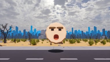 Sürdürülebilir kalkınma hedefleri için grafiksel kaynaklar biyolojik çeşitlilik büyüyen bir ekonomi ve ekoloji 3D yorumlama ve düşük polyester