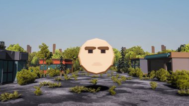 Sürdürülebilir kalkınma hedefleri için grafiksel kaynaklar biyolojik çeşitlilik büyüyen bir ekonomi ve ekoloji 3D yorumlama ve düşük polyester