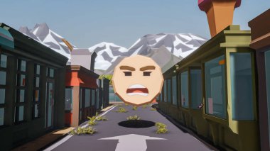 Sürdürülebilir kalkınma hedefleri için grafiksel kaynaklar biyolojik çeşitlilik büyüyen bir ekonomi ve ekoloji 3D yorumlama ve düşük polyester