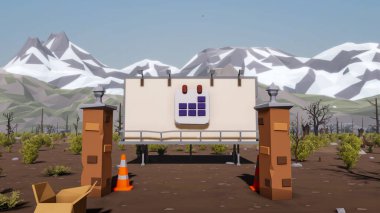 Sürdürülebilir kalkınma hedefleri için grafiksel kaynaklar biyolojik çeşitlilik büyüyen bir ekonomi ve ekoloji 3D yorumlama ve düşük polyester