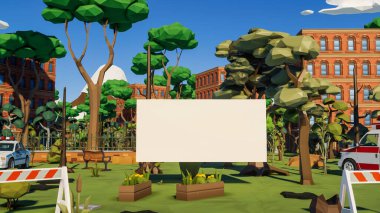 Sürdürülebilir kalkınma hedefleri için grafiksel kaynaklar biyolojik çeşitlilik büyüyen bir ekonomi ve ekoloji 3D yorumlama ve düşük polyester