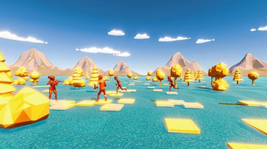 Experience immersive 3D illustration, animation, and design in virtual worlds with cutting-edge technology