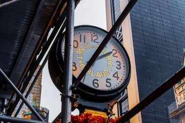 New York, ABD Ocak 2022 - Şehrin ve sokakların manzarası